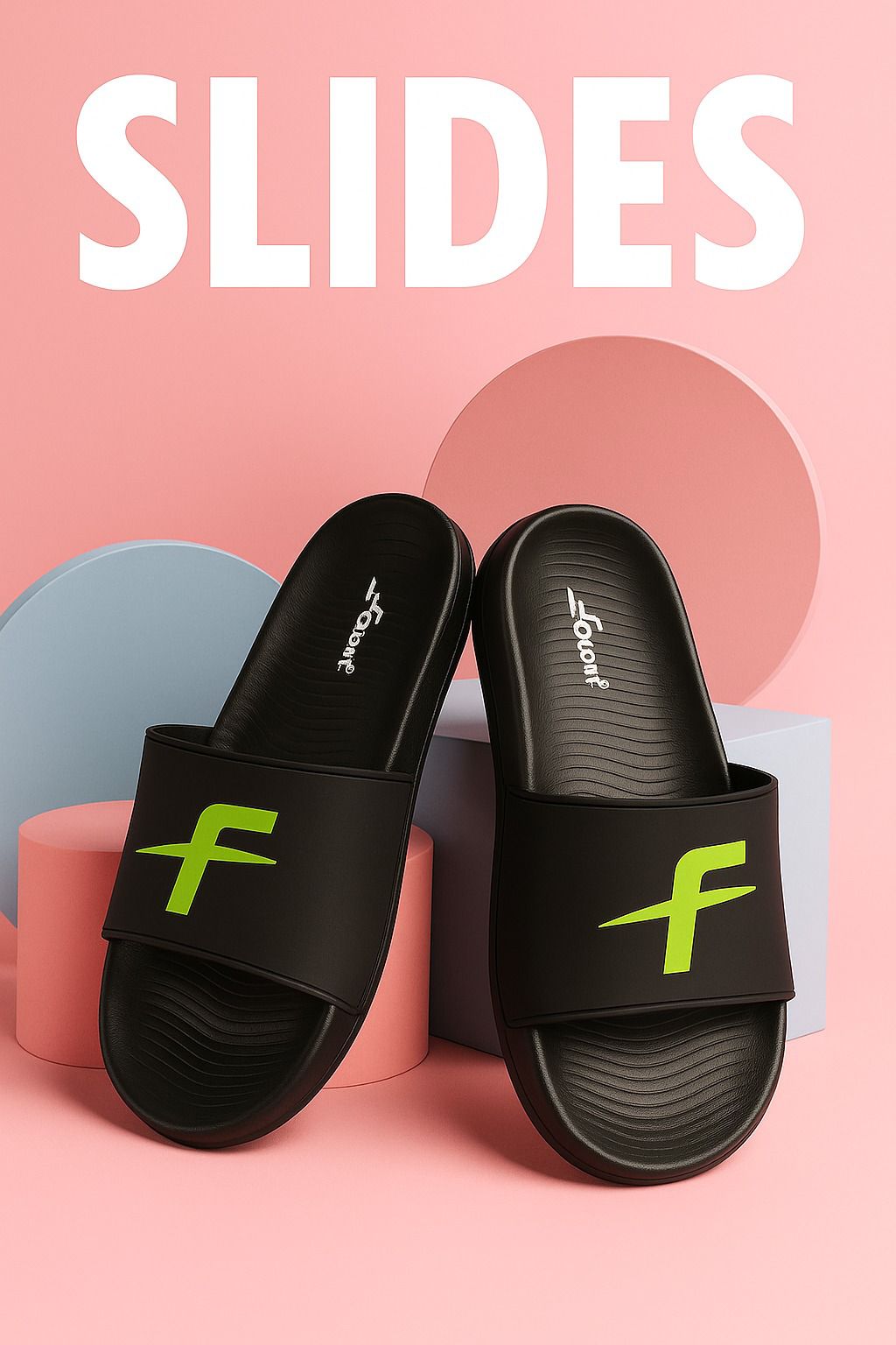 Imported Lightweight Slides – Black Edition