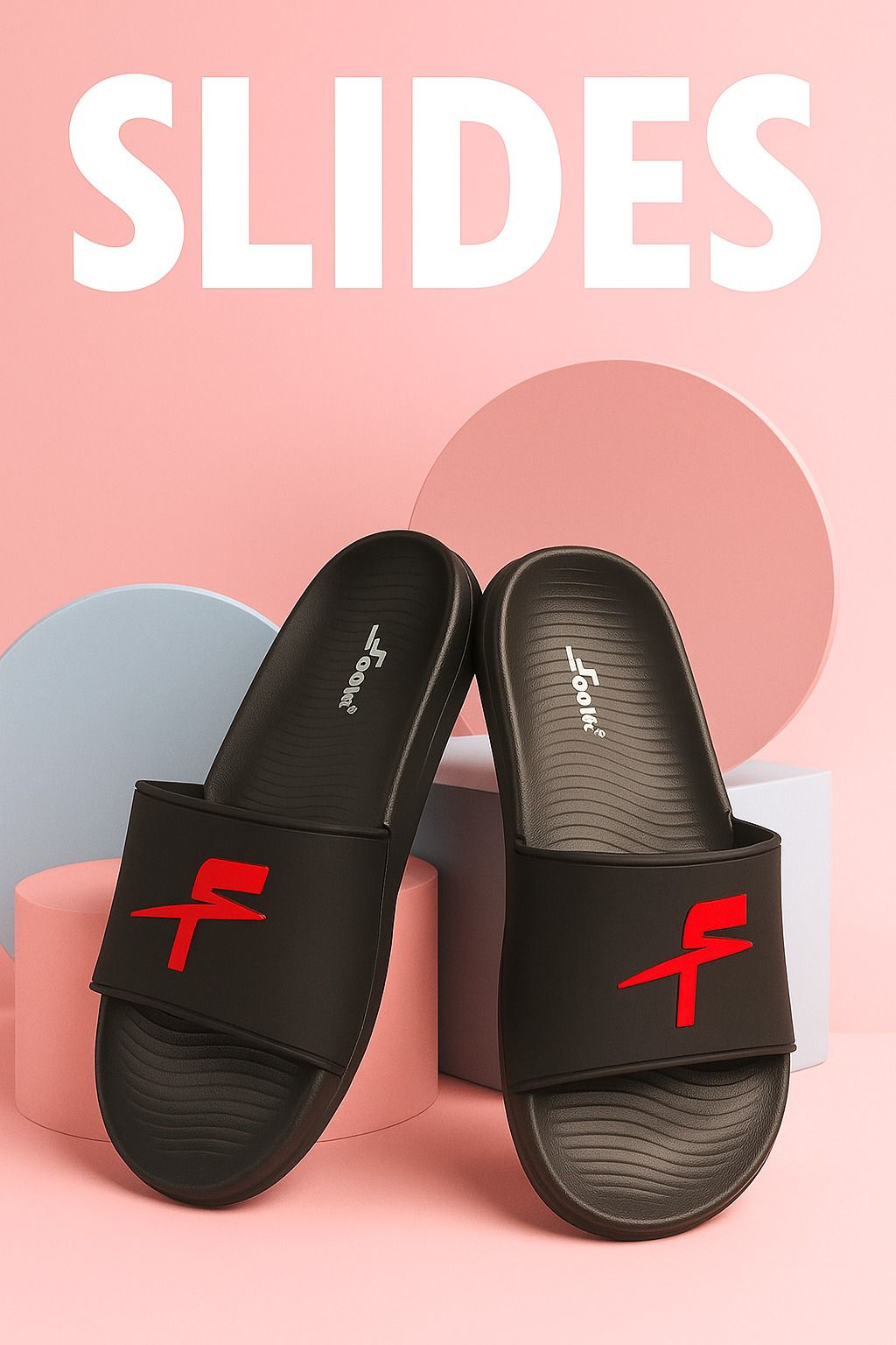 Imported Lightweight Slides – Black Edition