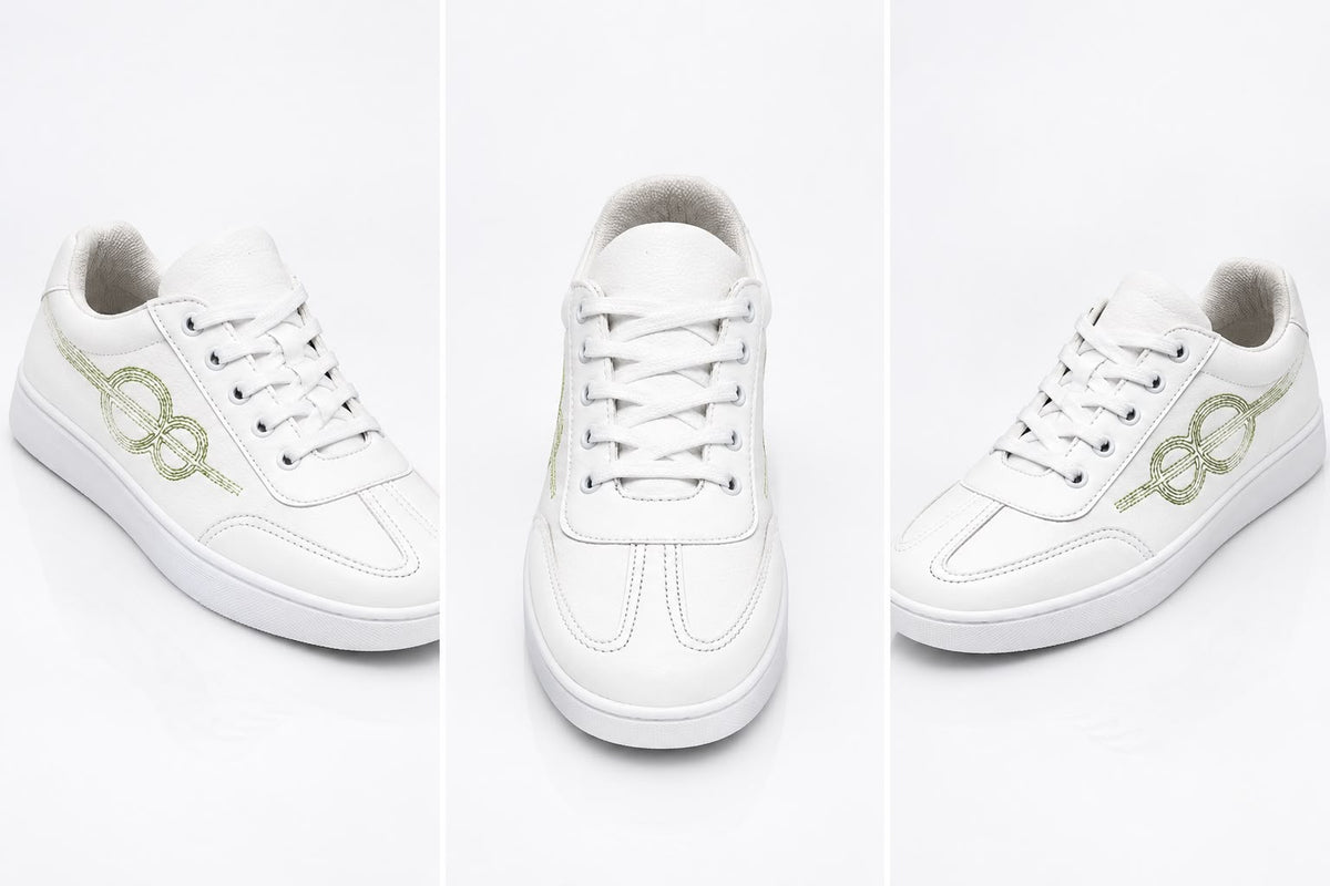 VK ONE8 White Sneakers – Classic Edition