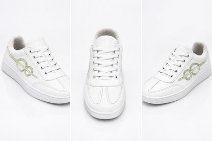 VK ONE8 White Sneakers – Classic Edition