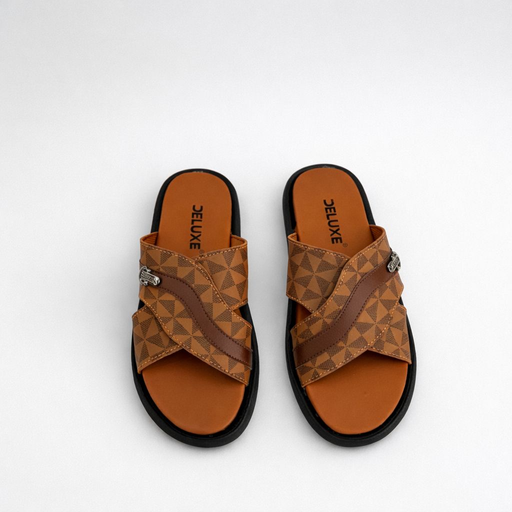 Kicksbey Classic Brown Comfort Slipper