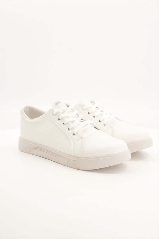 Men’s Classic White Comfort Sneakers